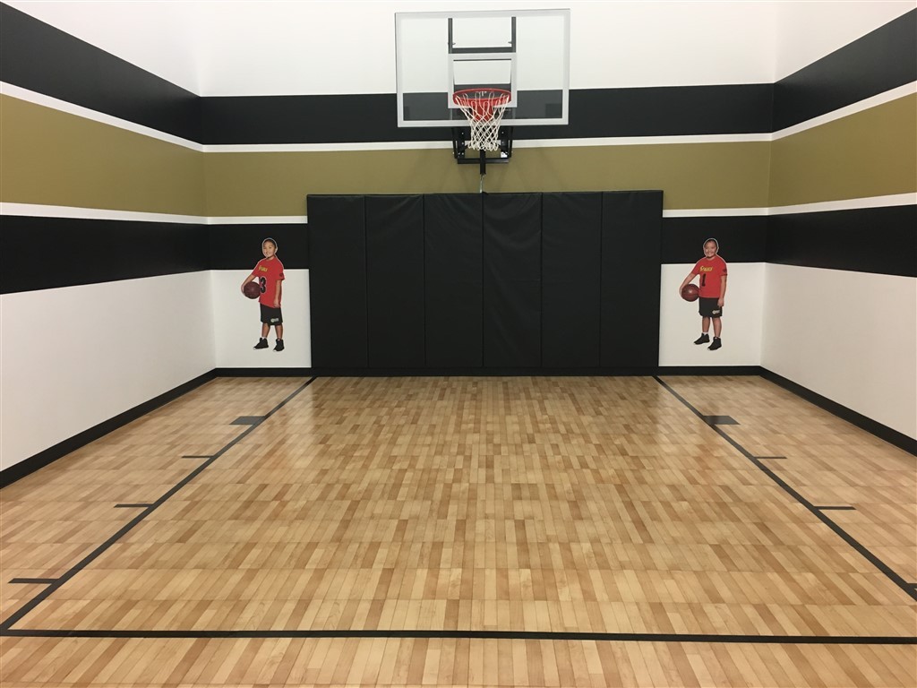 indoor basketball hoops for gyms